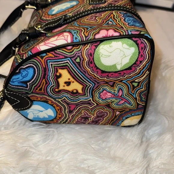 Rare Disney Parks Dooney & Bourke Pop Princess Satchel Bag EUC - Picture 6 of 10